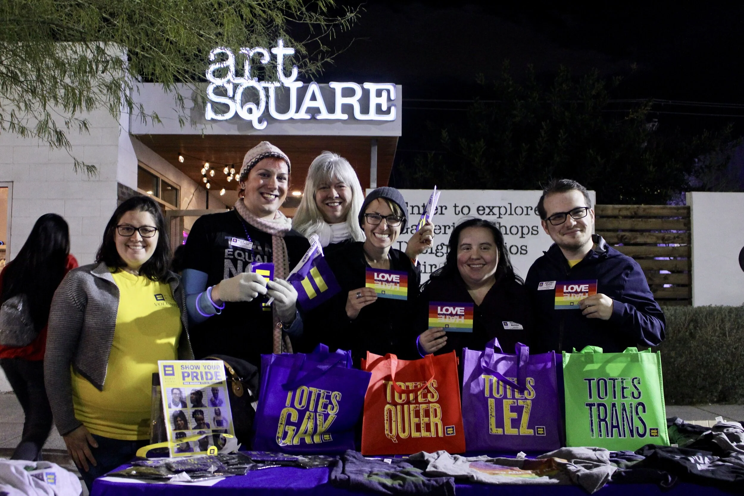 Community at First Friday Las Vegas