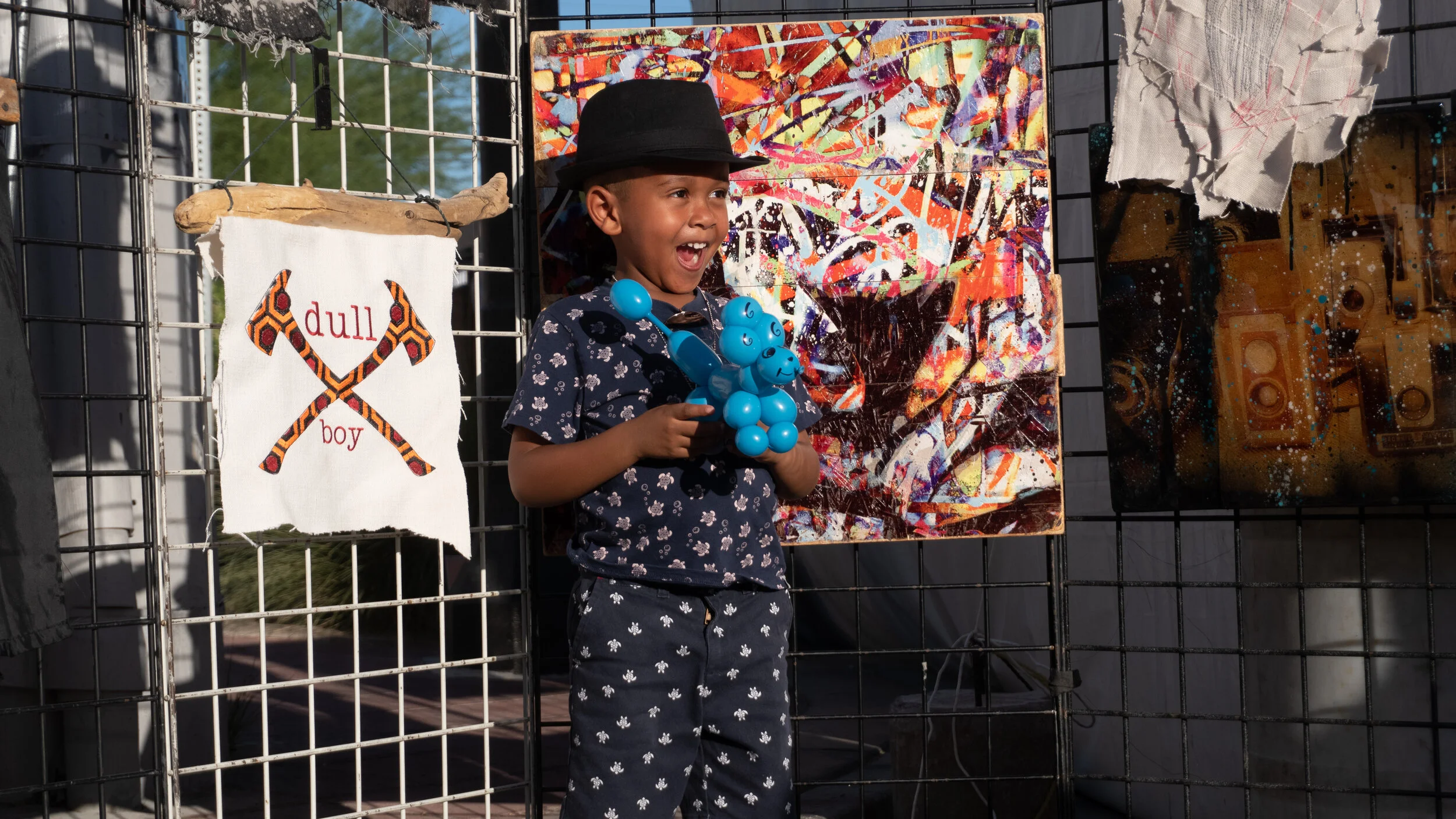 Art installations at First Friday Las Vegas