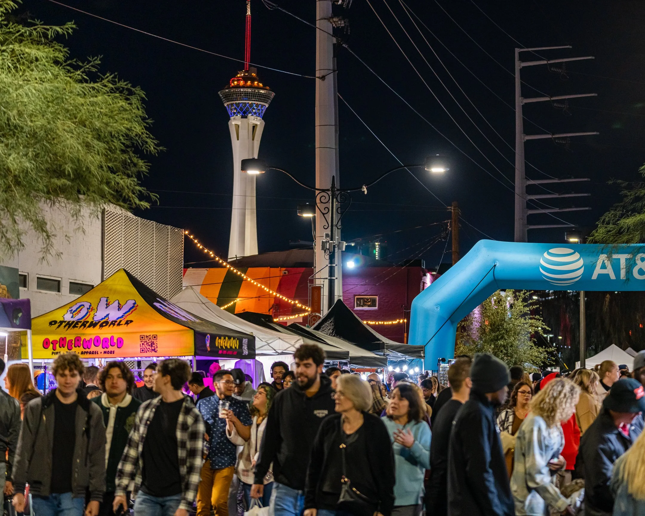 Evening at First Friday