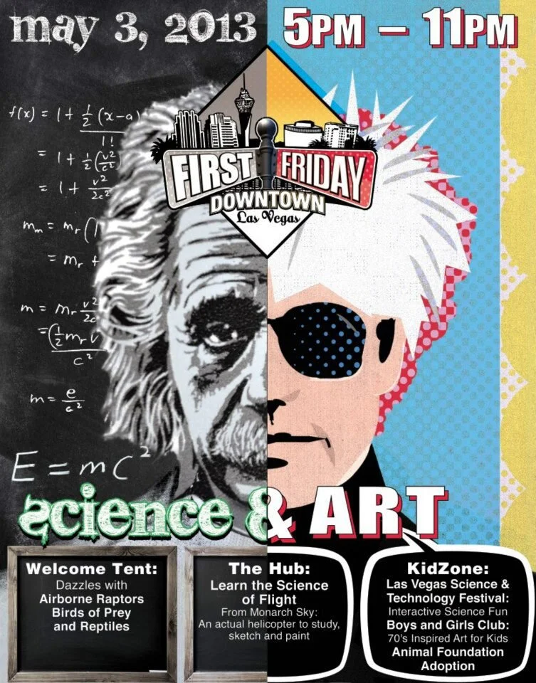 First Friday poster — May 2013 Art Walk