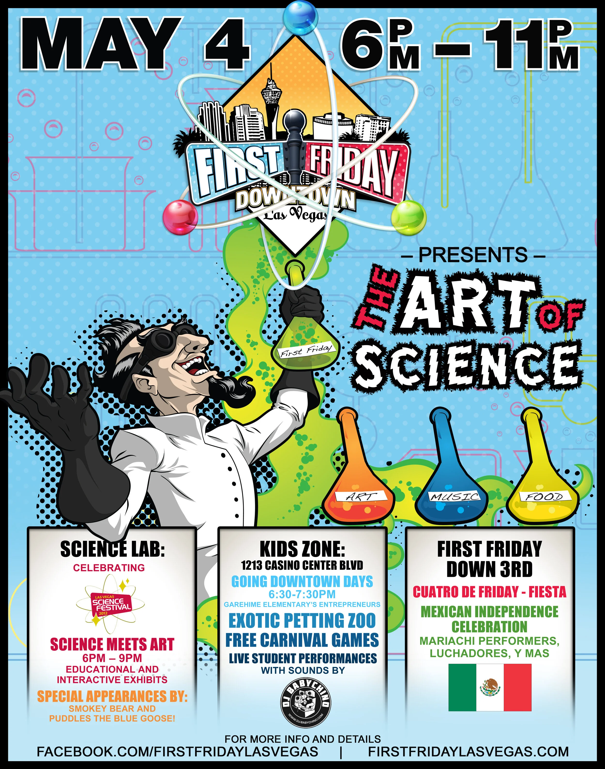 First Friday poster — May